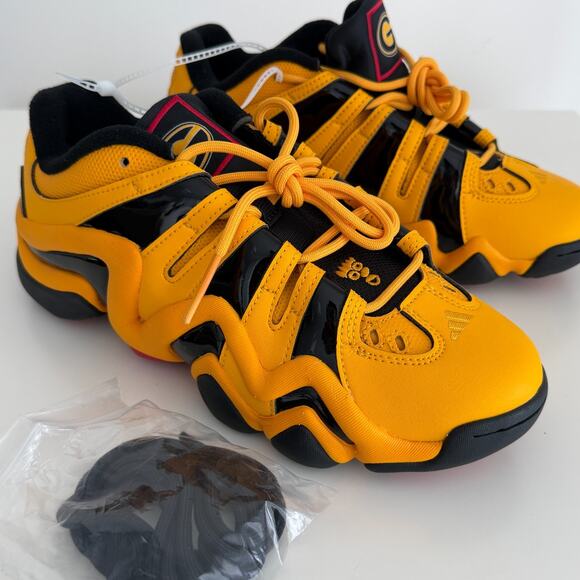 Adidas Crazy 8 Low Sneaker Mens 8 HBCU Pack Grambling State Basketball Shoes - Picture 10 of 11